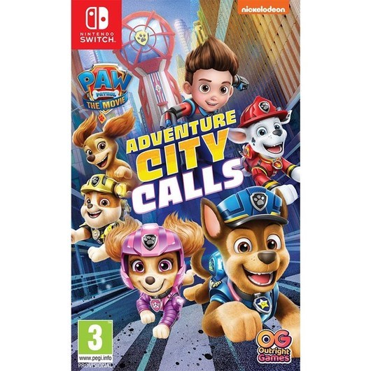 PAW Patrol The Movie: Adventure City Calls - Nintendo Switch - Plattformsspelare