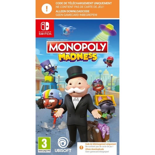 Monopoly Madness (Code in a Box) - Nintendo Switch - Underhållning