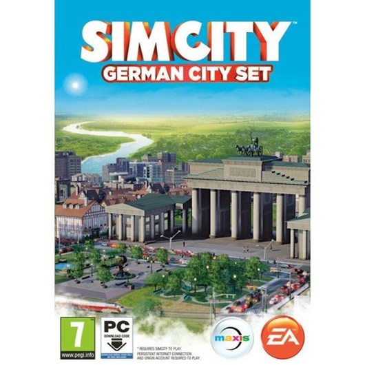 SimCity: German City Set (Code in a Box) - Windows - Strategi