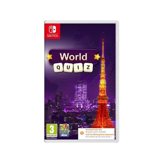 World Quiz (Code in a box) - Nintendo Switch - Pussel