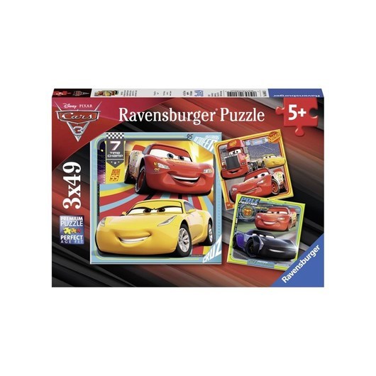 Ravensburger Cars Legends Of The Track 3x49p