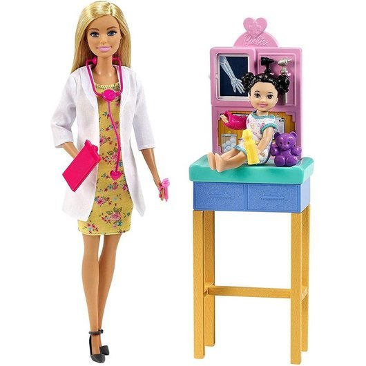 Barbie Pediatrician Doll Playset