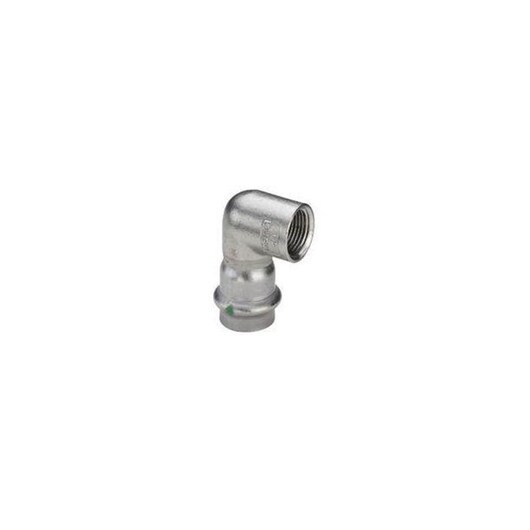 Viega Sanpress Inox transition angle 90° socket/socket 22 mm x 3/4" stainless steel