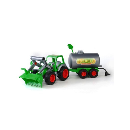 Cavallino Toys Cavallino Tractor with Front Loader and Tanker