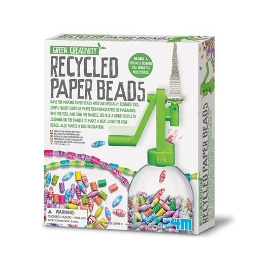 4M Green Creativity/Recycled paper beads