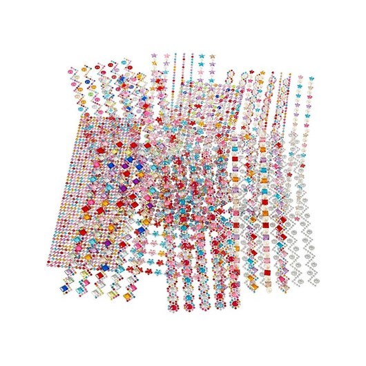 Creativ Company Rhinestone Designs 2-10mm 12 Sheets