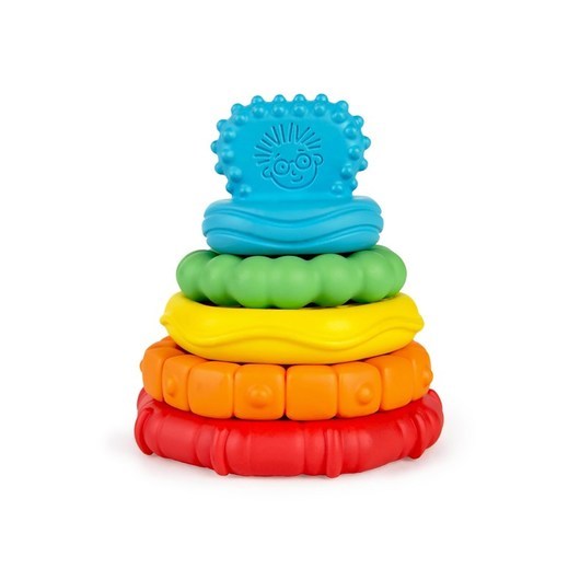 Baby Einstein Stack &amp; Teethe&#8482; Multi-Textured Teether Toy