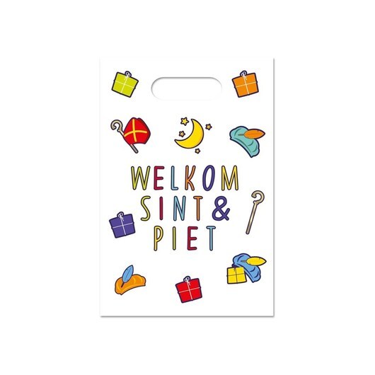 Haza Witbaard - Party bags Welcome Santa &amp; Black Pete 6 pcs