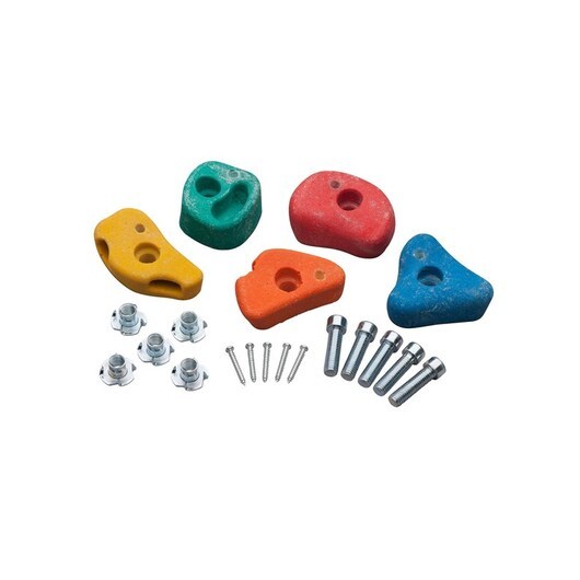 SwingKing Climbing Stone Set Small with 2 holes 5 pcs.