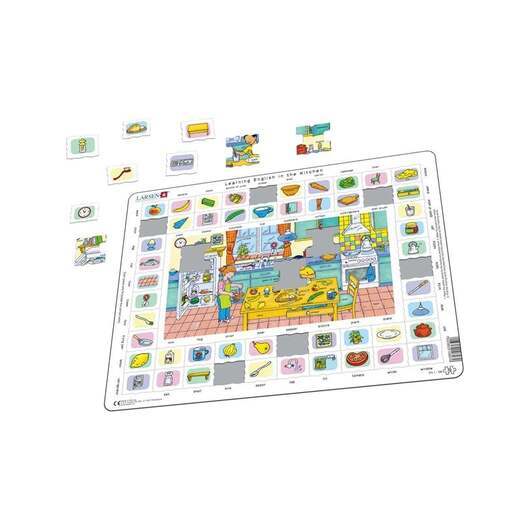 Larsen Puzzles Learning english in the kitchen