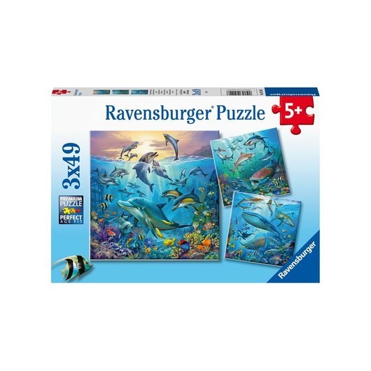 Ravensburger Ocean Life 3x49p