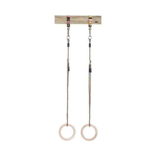 SwingKing Gymnastics Rings Wood