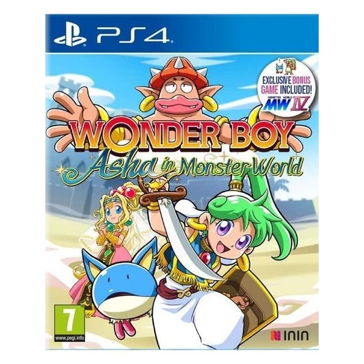 Wonder Boy: Asha in Monster World - Sony PlayStation 4 - Plattformsspelare