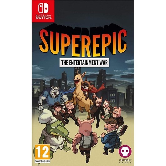 SuperEpic: The Entertainment War - Nintendo Switch - Plattformsspelare