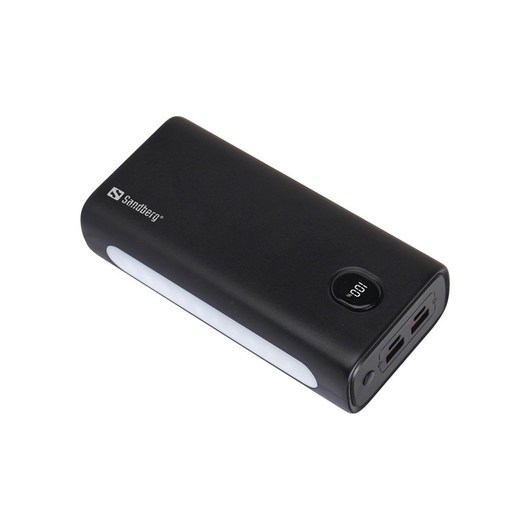 Sandberg Powerbank USB-C PD 20W 30000 PowerBank - Svart -