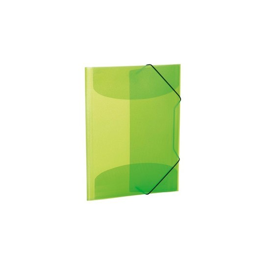 HERMA Elasticated folder A3 PP translucent light green