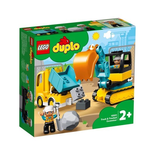 LEGO DUPLO 10931 Lastbil och grävmaskin