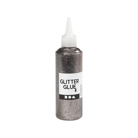 Creativ Company Glitter glue Silver 118ml