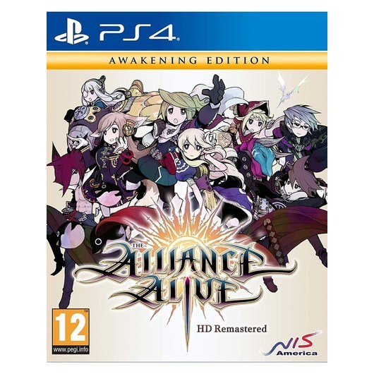 The Alliance Alive HD Remastered- Awakening Editition - Sony PlayStation 4 - RPG