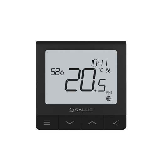 Salus Roomthermostat Quantum SQ610BRF black