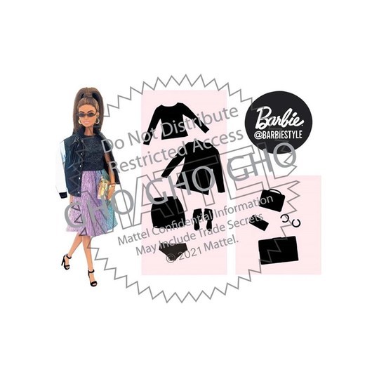 Barbie Style Fashion Docka Latina