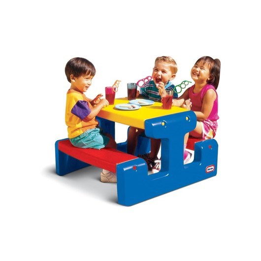 Little Tikes Junior Picnic Table - Primary