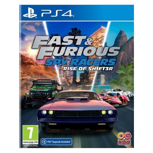 Fast &amp; Furious: Spy Racers Rise Of SH1FT3R - Sony PlayStation 4 - Racing