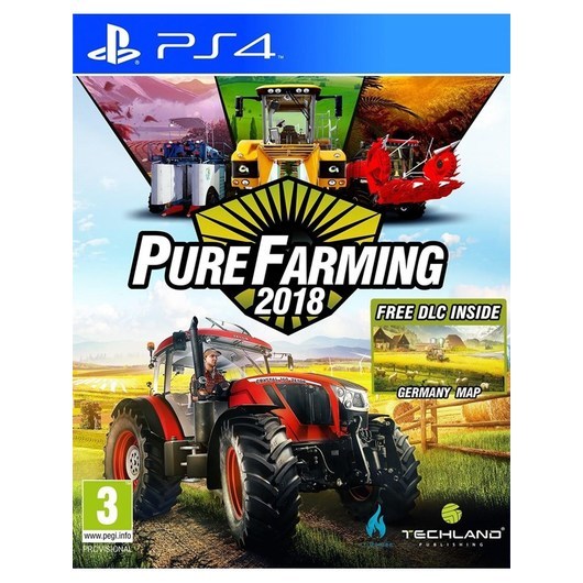 Pure Farming 2018 - Sony PlayStation 4 - Simulator