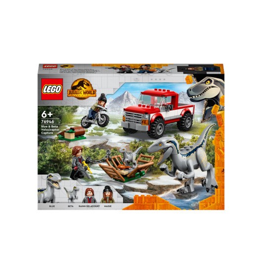 LEGO Jurassic World 76946 Blue &amp; Beta - Velociraptorinfångning
