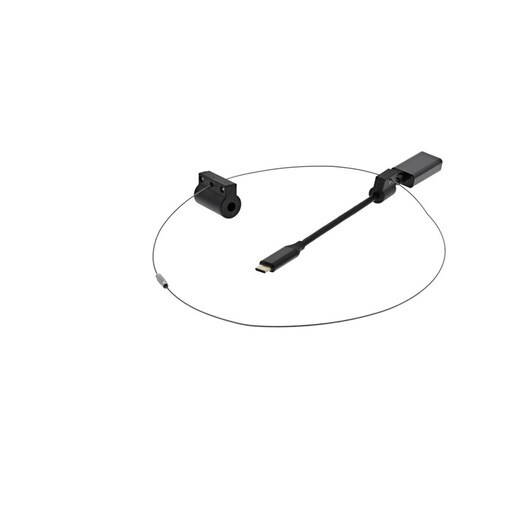 Deltaco Modular adapter ring HDMI to USB-C black