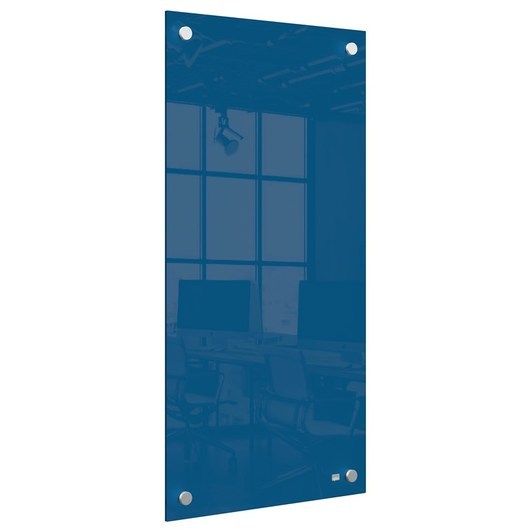 NOBO Small Glass Whiteboard Panel 30x60cm