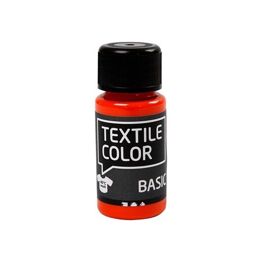 Creativ Company Textile Color Semi-opaque Textile Paint - Orange 50ml