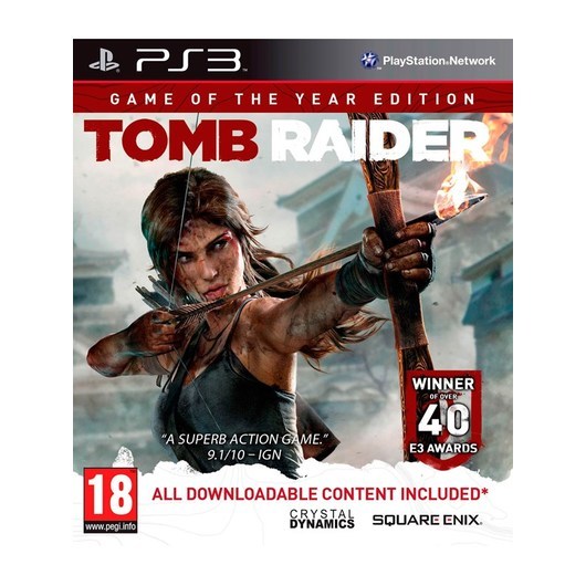 Tomb Raider - Game of the Year Edition - Sony PlayStation 3 - Action / äventyr