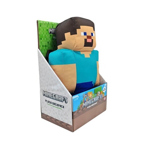 Minecraft Plush Backpack 30 cm