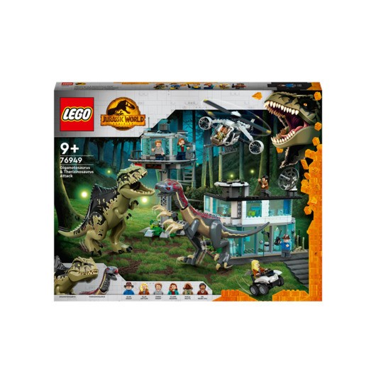 LEGO Jurassic World 76949 Giganotosaurus &amp; therizinosaurus - attack