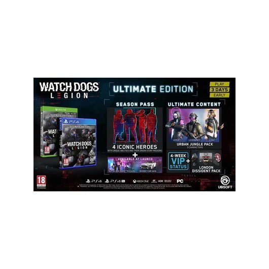 Watch Dogs: Legion (Ultimate Edition) - Microsoft Xbox One - Action / äventyr