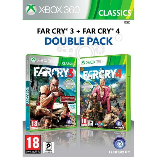 Far Cry 3 + Far Cry 4 (Double Pack) - Microsoft Xbox 360 - Samling