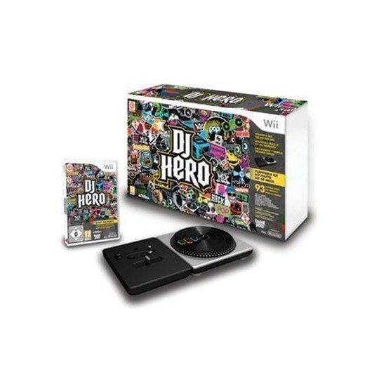DJ Hero With Turn table Kit - Nintendo Wii - Musik