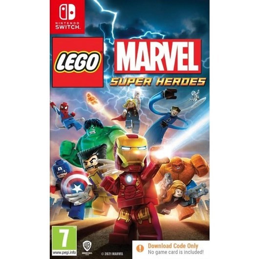 Lego Marvel Super Heroes (Code in a Box) - Nintendo Switch - Action / äventyr