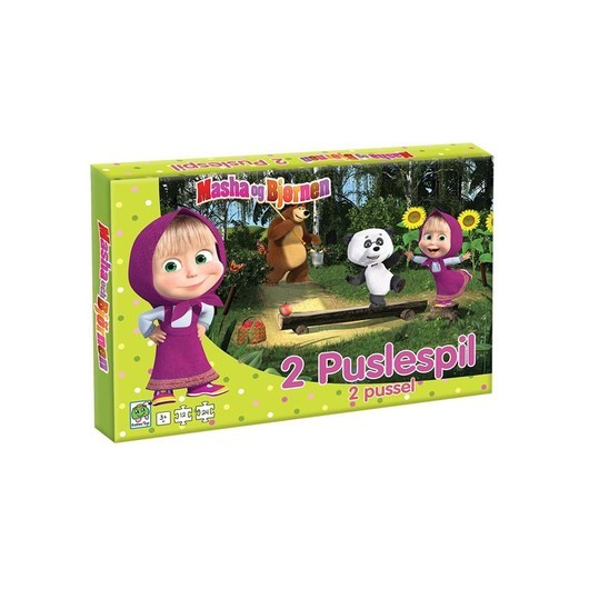 Barbo Toys Masha and the Bear 2 Puzzles