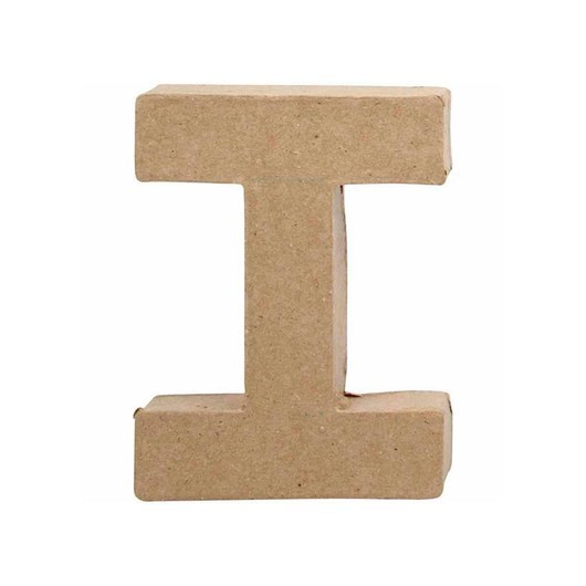 Creativ Company Letter Papier-mache Small - I