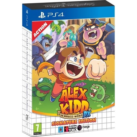 Alex Kidd in Miracle World DX - Signature Edition - Sony PlayStation 4 - Plattformsspelare