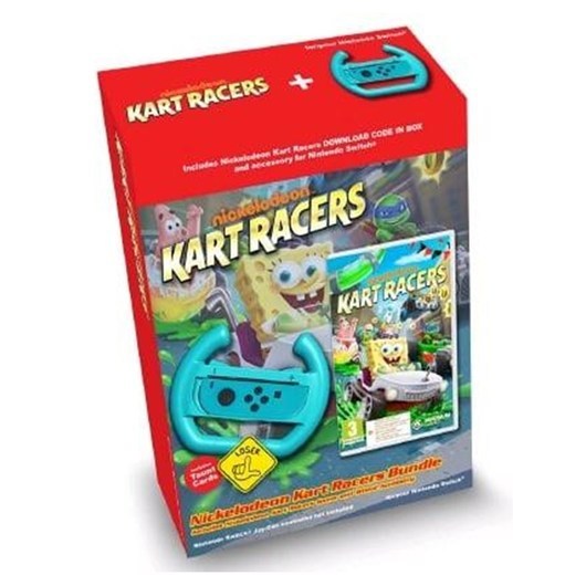 Nickelodeon Kart Racers - Wheel Bundle (Code in a Box) - Nintendo Switch - Racing