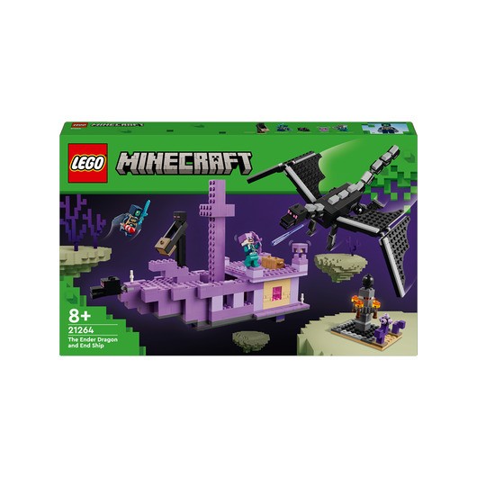 LEGO Minecraft 21264 Enderdraken och Endskeppet