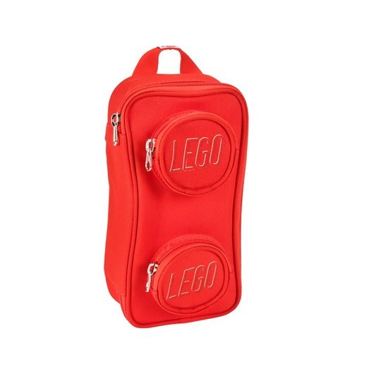 Euromic LEGO BRICK pouch red 20x10x6 cm 1.0L