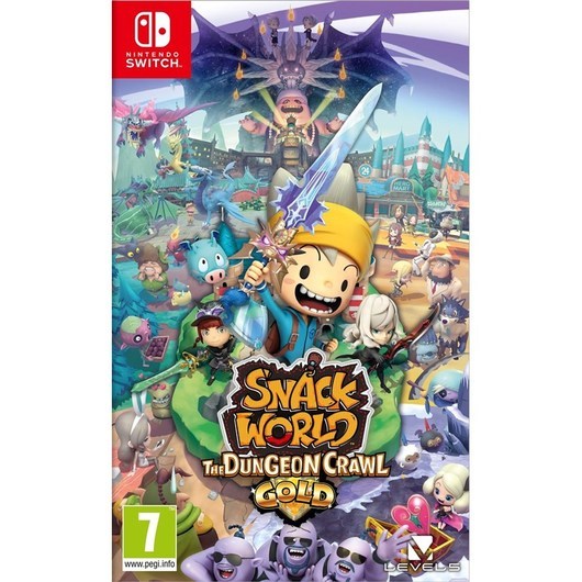 Snack World: The Dungeon Crawl - Gold - Nintendo Switch - RPG