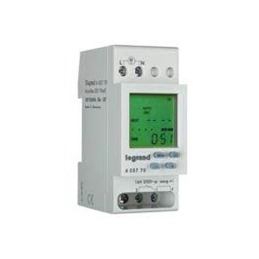 Legrand Microrex d21 plus digital time switch - 1 channel - english