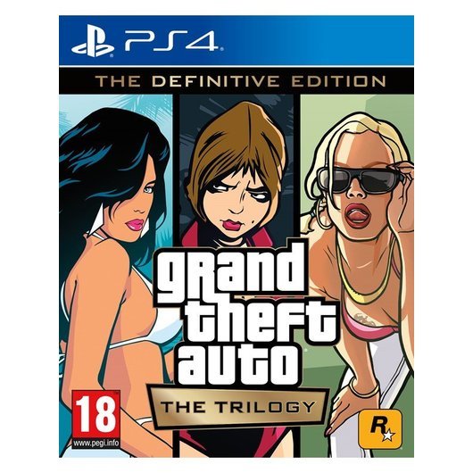 Grand Theft Auto: The Trilogy - The Definitive Edition - Sony PlayStation 4 - Action