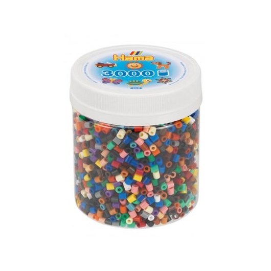 Hama Ironing Beads in Pot - Color Mix (67) 3000pcs.