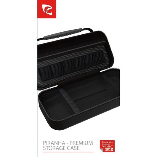 PIRANHA Nintendo Switch Lite Premium Storage Case - Bag - Nintendo Switch Lite